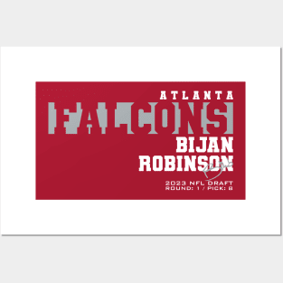 Bijan Robinson Posters and Art